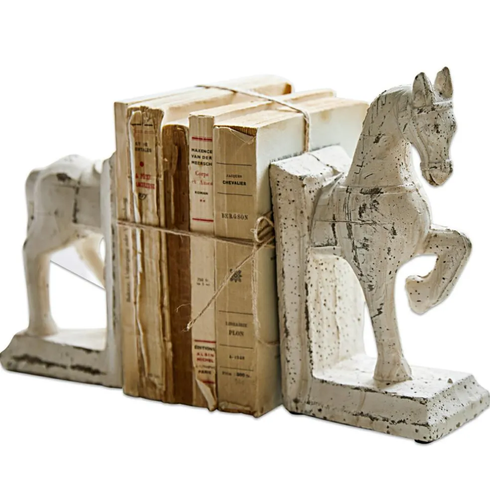 Buchstütze 2er Set Horses