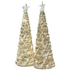 Deko-Baum 2er Set Glitter