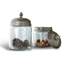 Glasdose 2er Set Laurnena