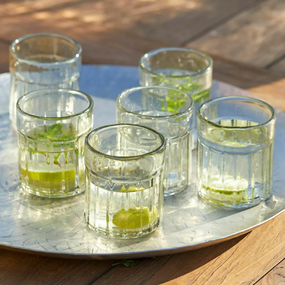 Glas 6er Set Roseville