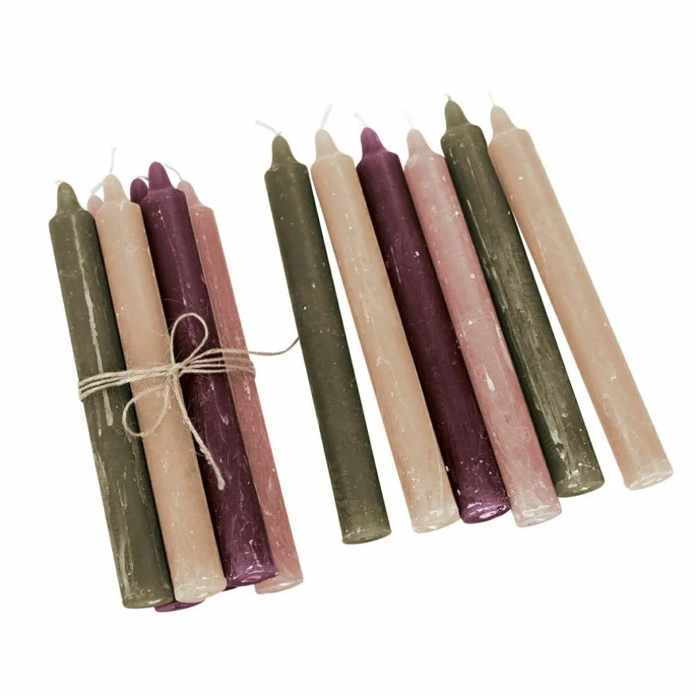 Kerze 12er Set Bauceau