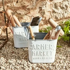Korb 2er Set Market