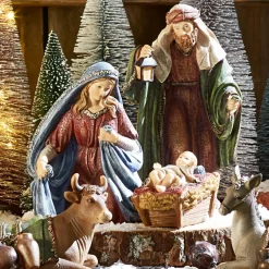 Krippenfiguren 11er Set Christi