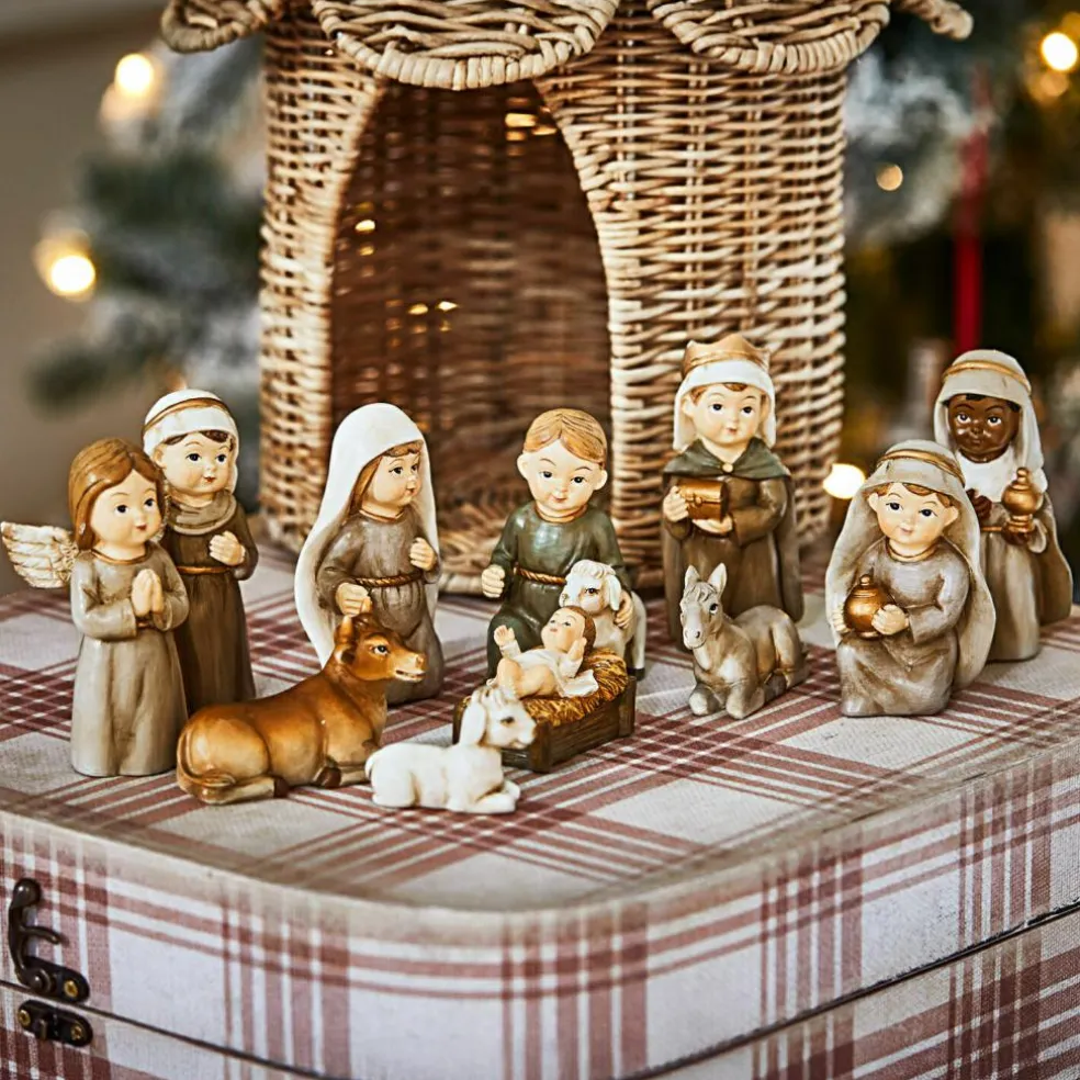 Krippenfiguren 11er Set Kittalee
