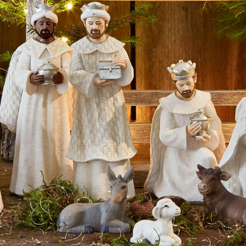 Krippenfiguren 12er Set Santo