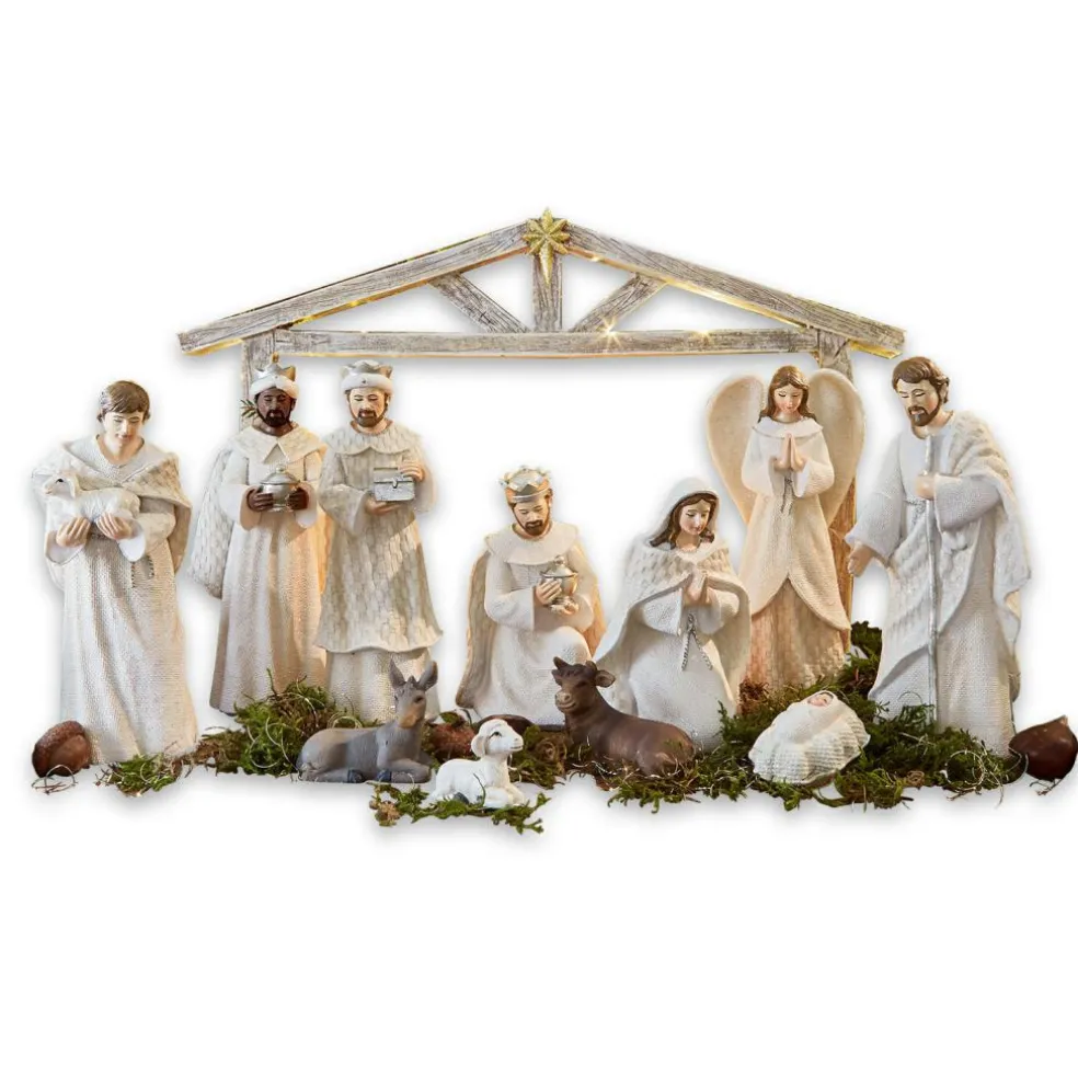 Krippenfiguren 12er Set Santo