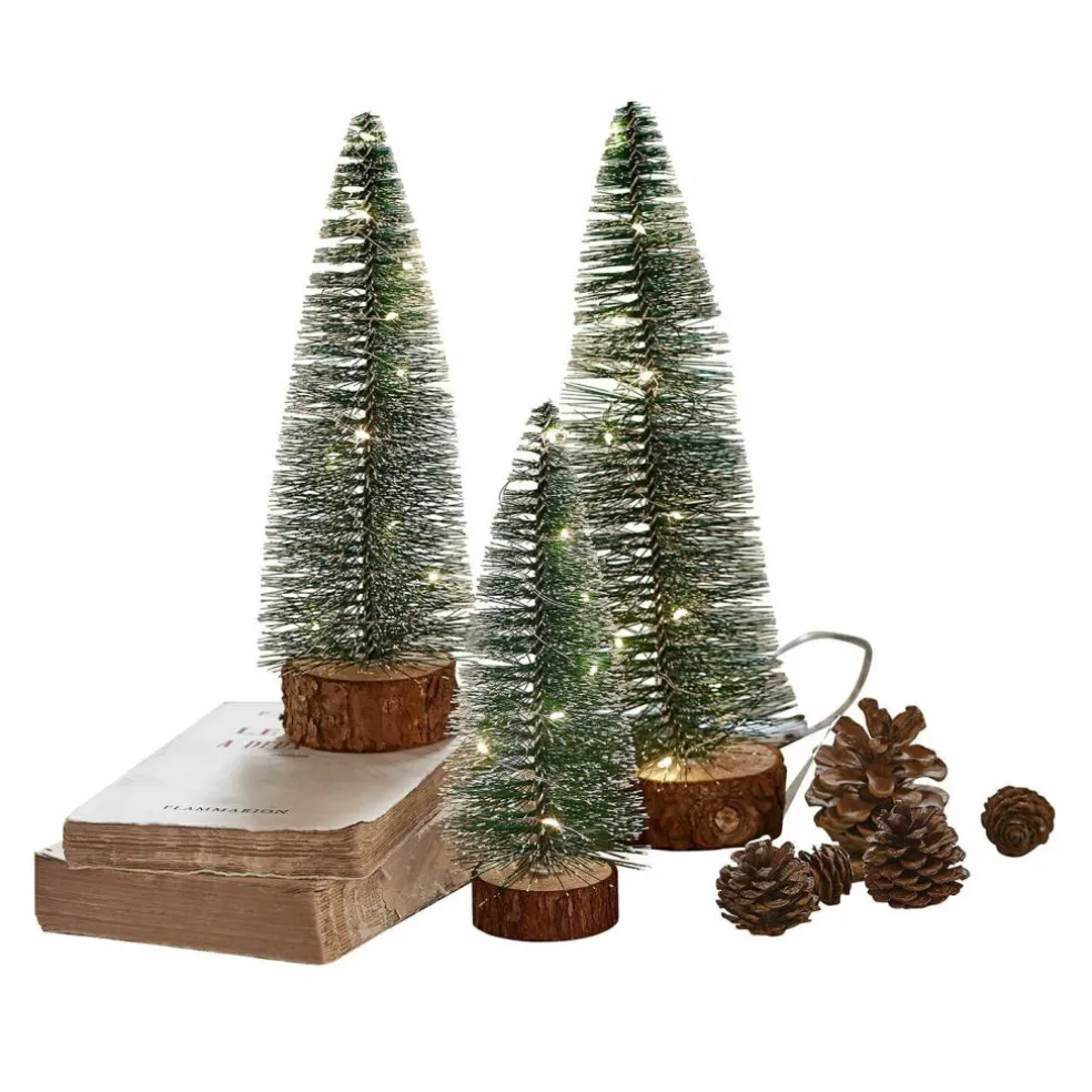 LED-Deko Baum 3er Set Thalindra