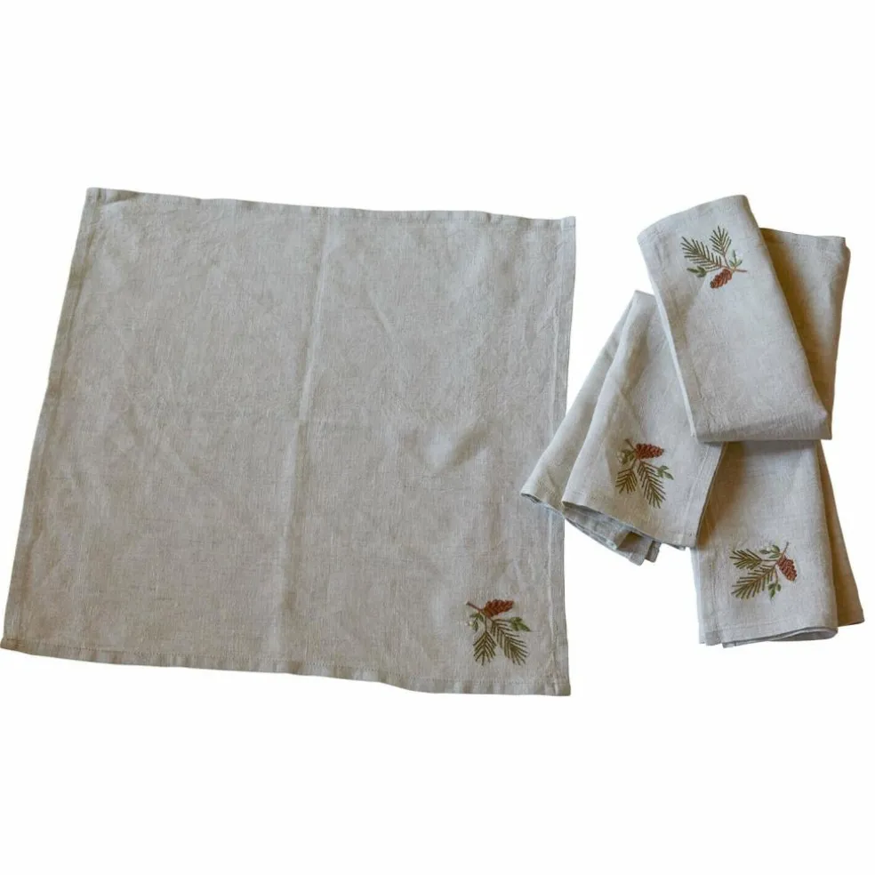 Serviette 4er Set Arlida