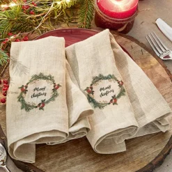 Serviette 2er Set Halofay