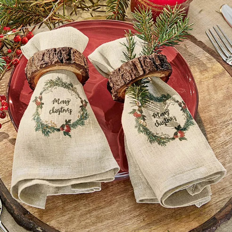 Serviette 2er Set Halofay