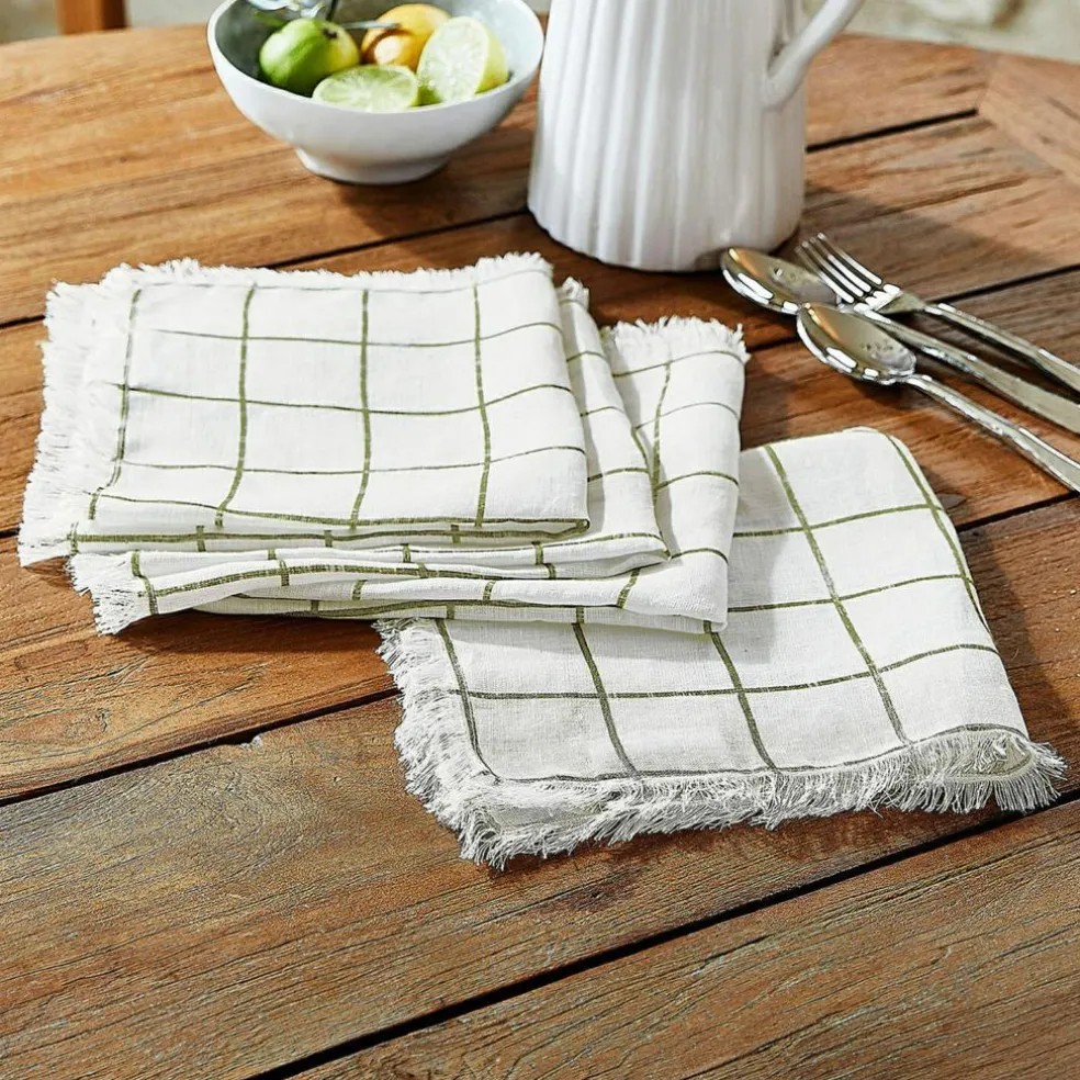 Serviette 4er Set Klivento