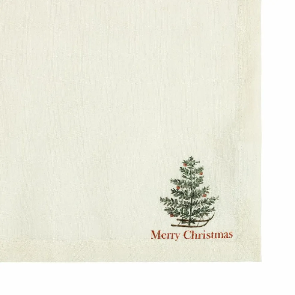 Serviette 4er Set Merry & Bright