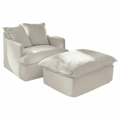 Sessel mit Hocker Avignon