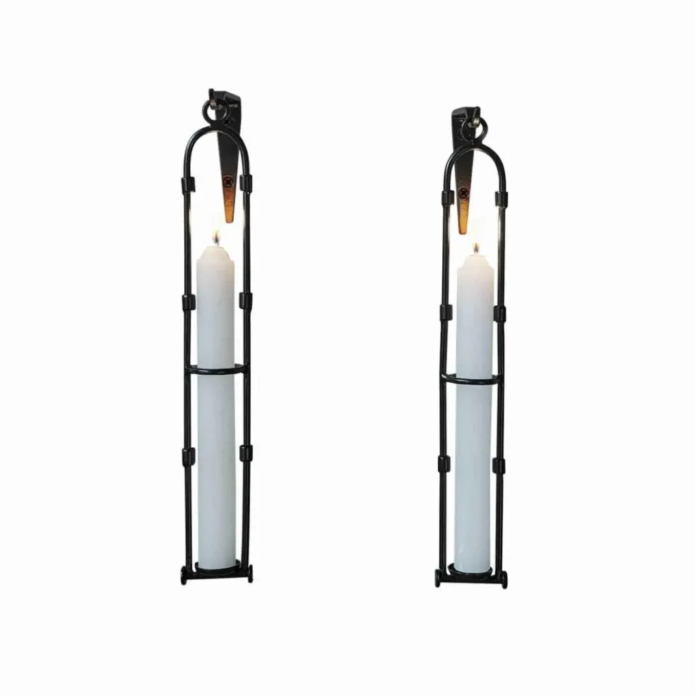 Wandkerzenhalter 2er Set Vivendas
