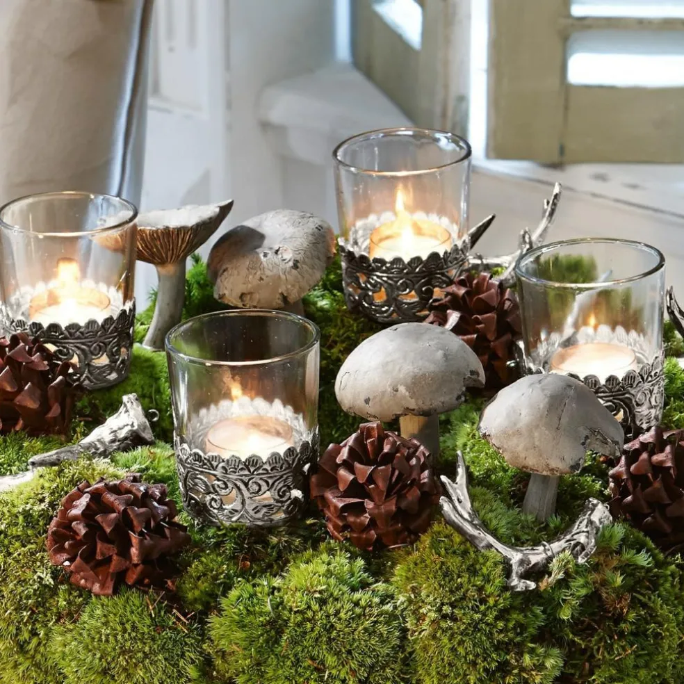 Windlicht 4er Set Pinelle
