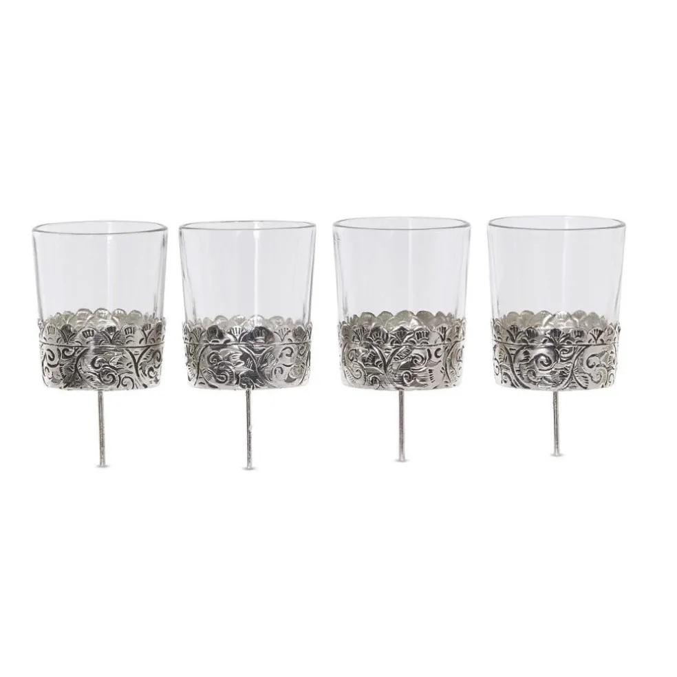 Windlicht 4er Set Pinelle