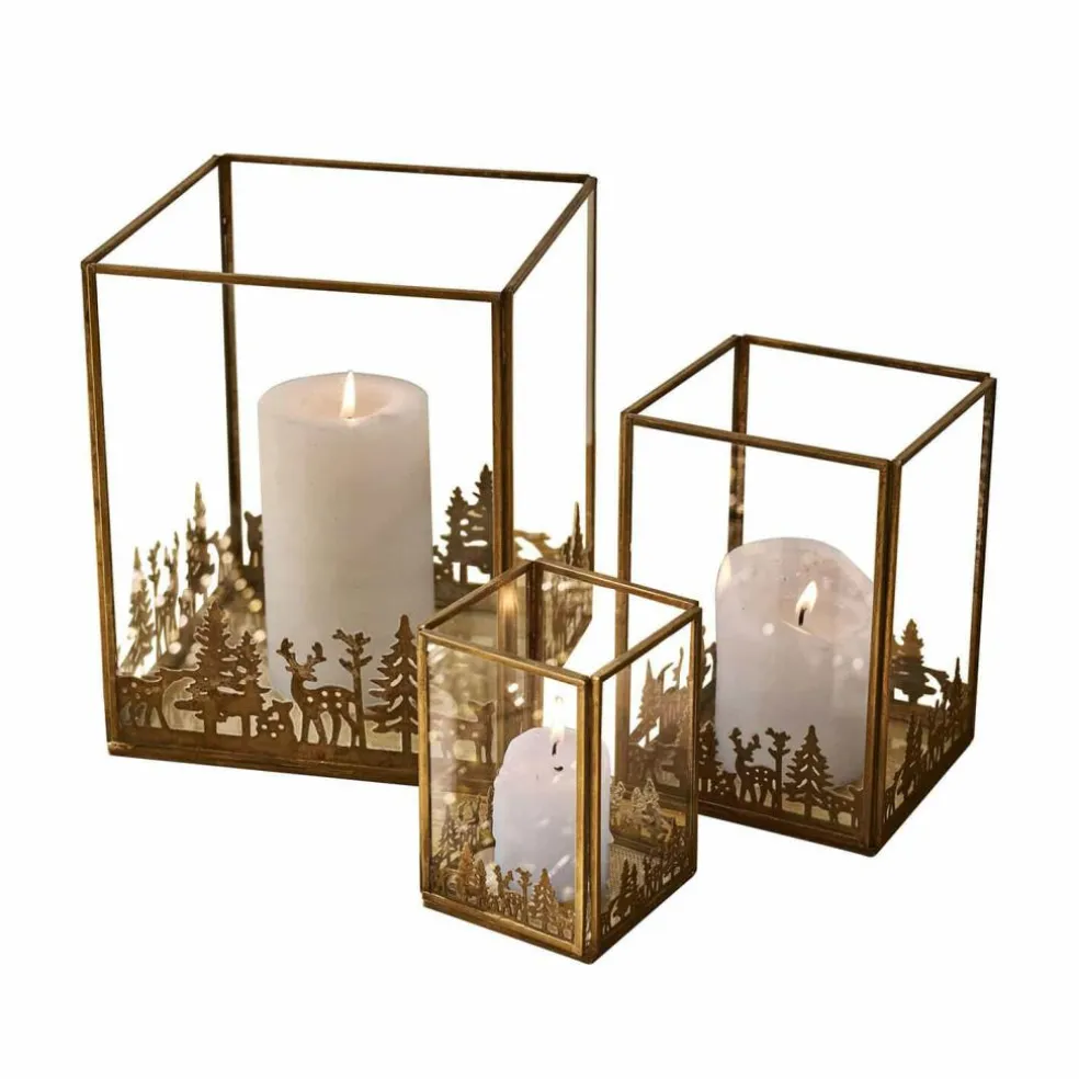 Windlicht 3er Set Solenda