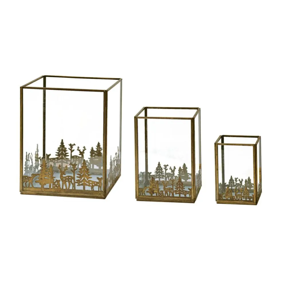 Windlicht 3er Set Solenda